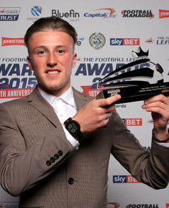 Cooper Collects League One Apprentice of the Year Award