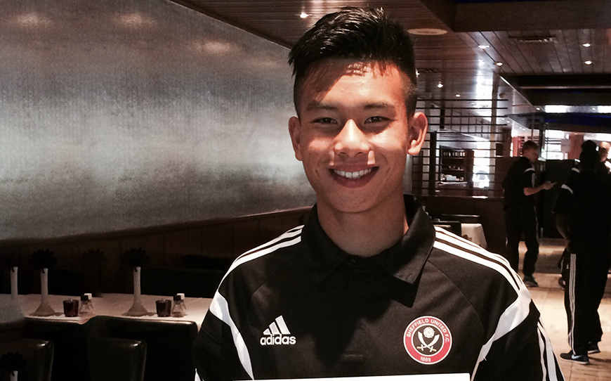 Blades Youngster Aims High