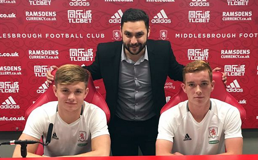 Middlesbrough Sign Quintet On Professional Terms