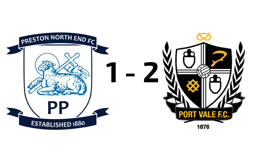 Preston North End U18s 1-2 Port Vale U18s