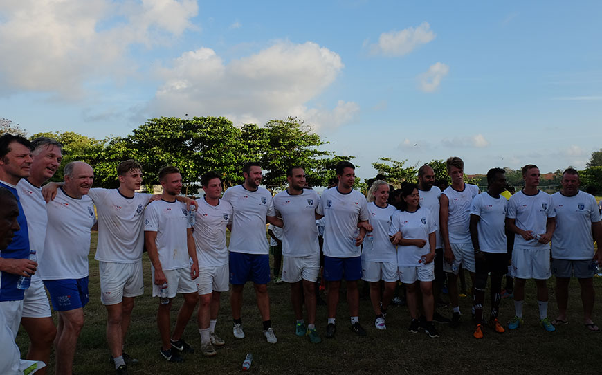 Gills Trio Support The Club's Take Heart Charity During Trip To Sri Lanka