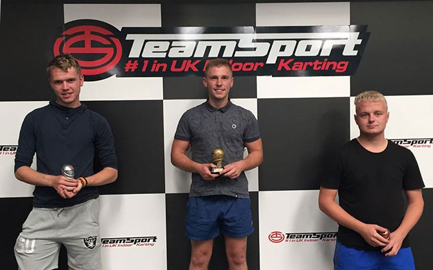 End of Season Karting for Fleetwood Town Students