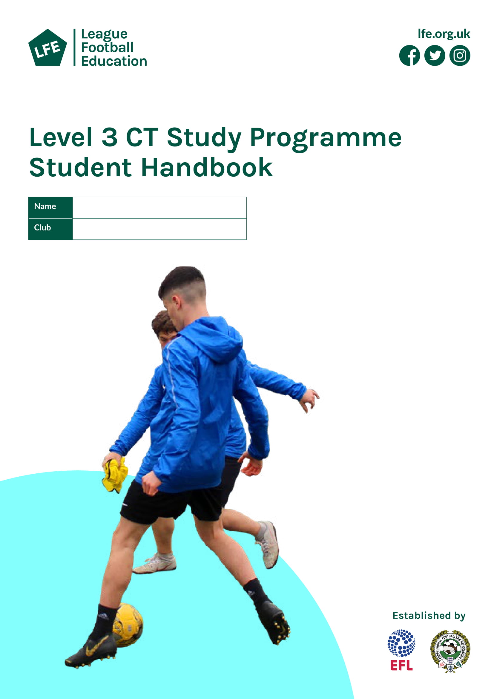 Study Programme Level 3 Learner Handbook