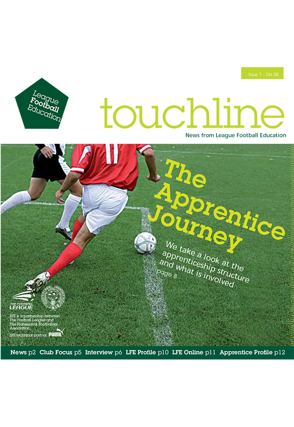 Issue 1 of Touchline Now Available