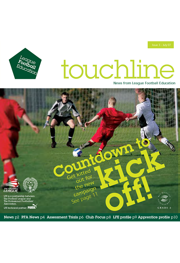 Issue 3 of Touchline Now Available