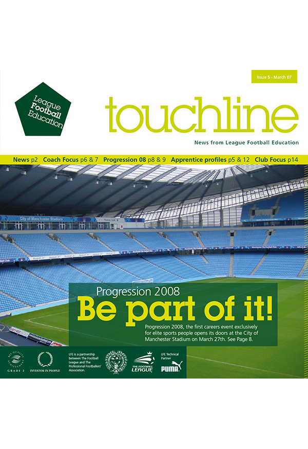 Issue 5 of Touchline Now Available
