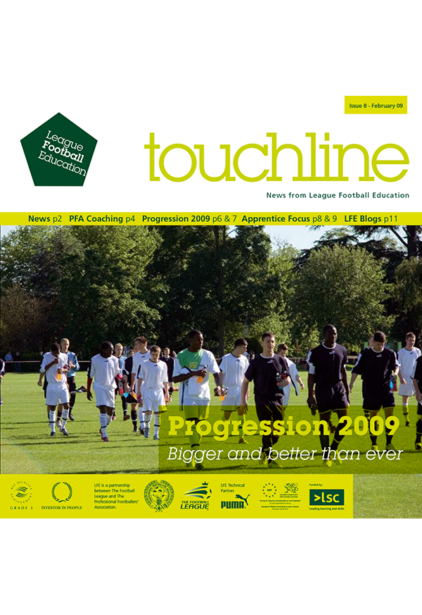 Issue 8 of Touchline Now Available