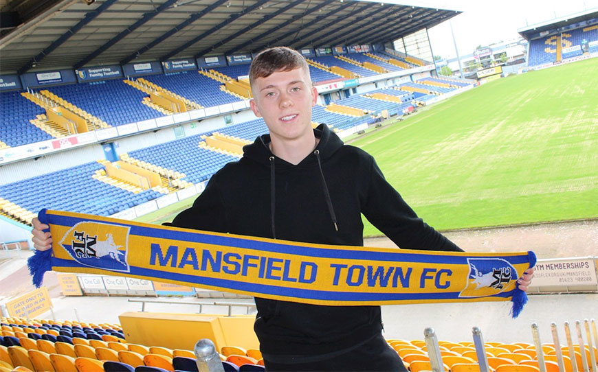 Stags Striker Knowles Turns Pro