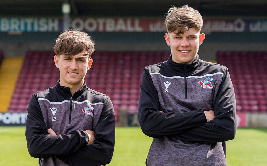 Scunthorpe Duo Offered First Professional Deals