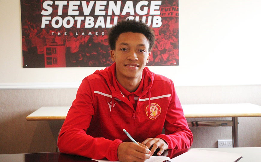 Townsend-West Handed Pro Deal By Stevenage