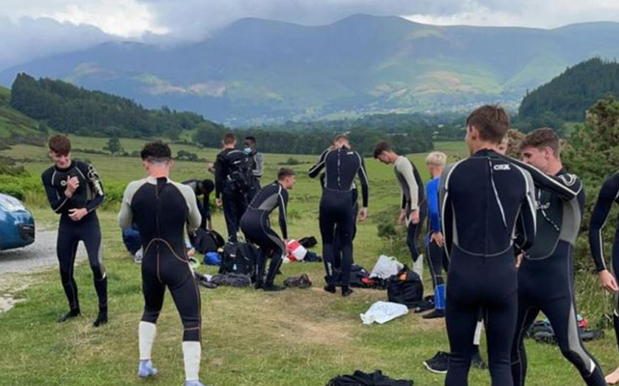 Boro Youngsters Bond In The Lakes