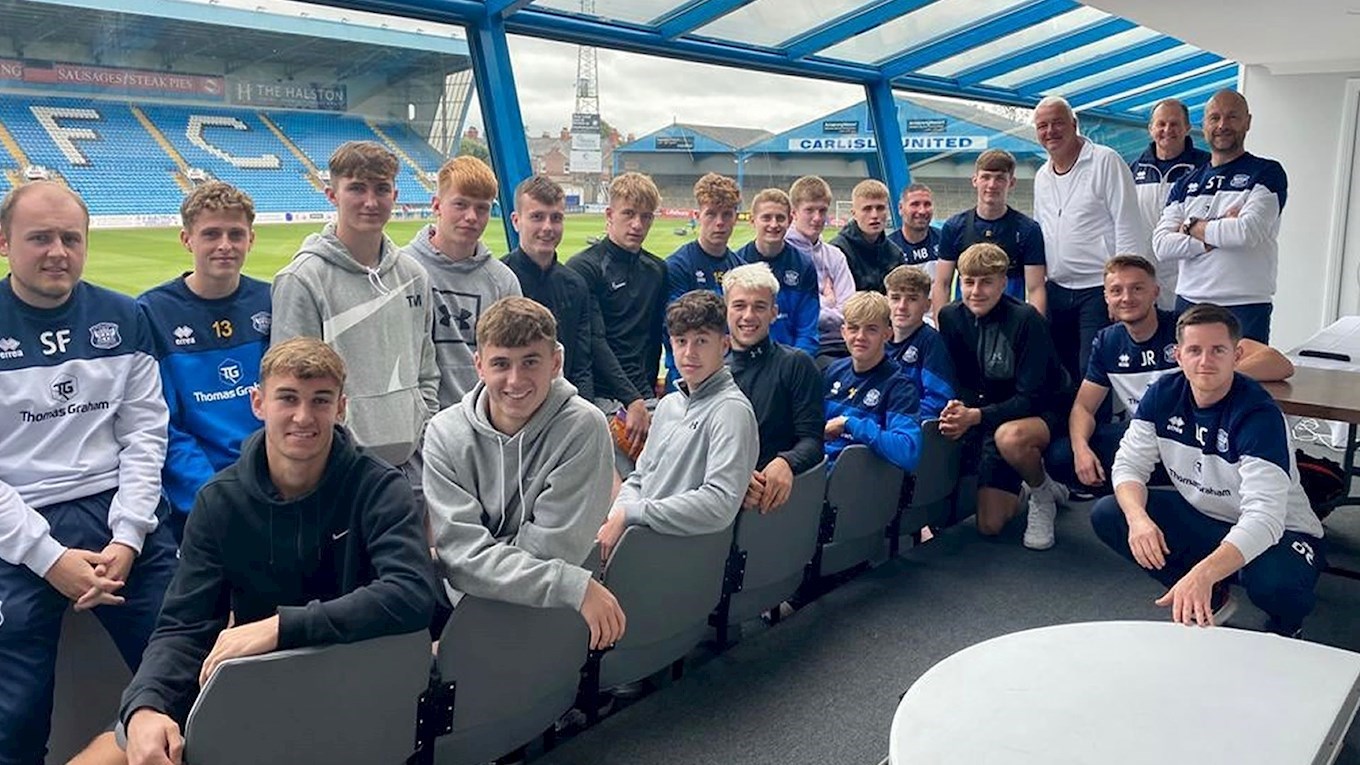 Carlisle Youngsters Attend Paul Stewart Safeguarding Session