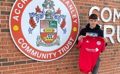 Stanley's Community Trust Student Massey Steps Up To Under-18s