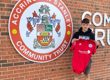 Stanley's Community Trust Student Massey Steps Up To Under-18s
