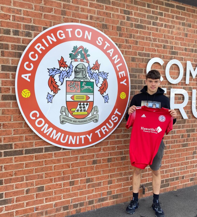 Stanley's Community Trust Student Massey Steps Up To Under-18s