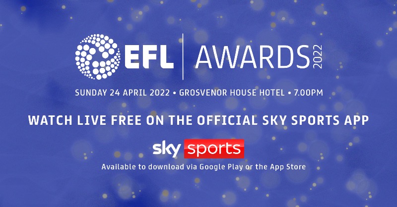2022 EFL Awards Available To Watch Live