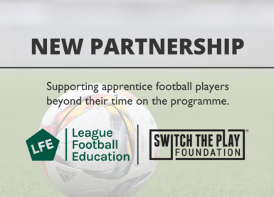 LFE Partner With Switch the Play Foundation