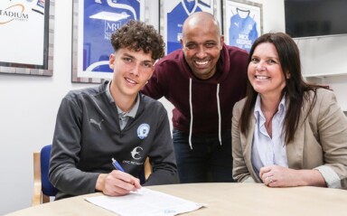 Tonge Delighted That 'Long Road' Rewarded With Pro Posh Deal