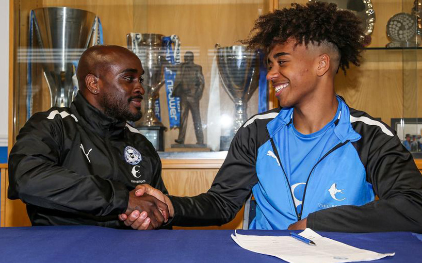 Young Posh Defender Turns Pro