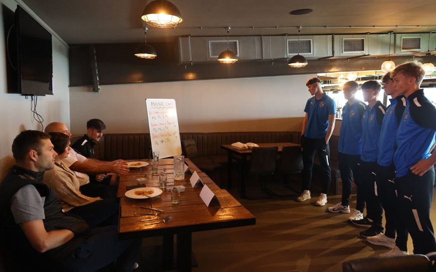 Port Vale Youngsters Take On MasterChef Challenge