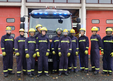 Young Terriers Visit Huddersfield Fire Station
