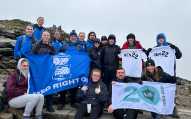 Birmingham CT Students Climb Snowdon